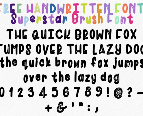 Brushes, Fonts and Other Fun Stuff