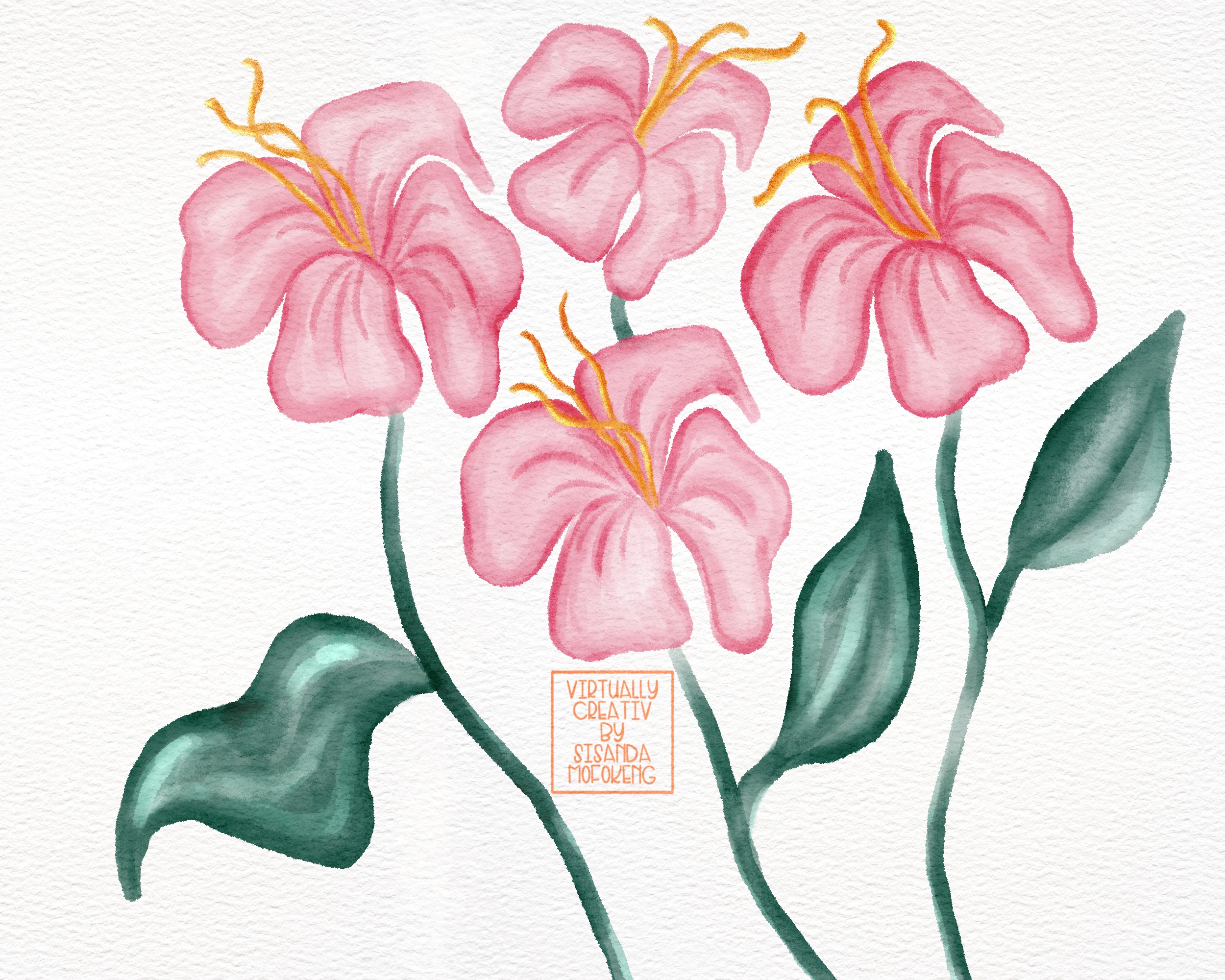 Watercolour Flowers